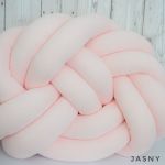 Poduszka Supeł Knot Pillow - Knot Pillow - jasny róż