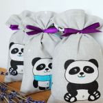 Woreczek z lawendą dla dzieci - Panda - woreczek dla dzieci