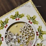 Wesołych Świąt - shaker ze śnieżynkami - Shaker - detal II