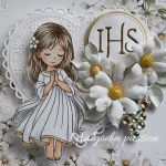 Kartka komunijna 3D w pudełku - 