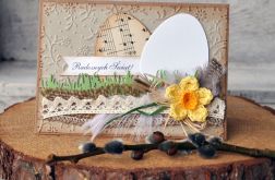 Kartka Wielkanocna eko