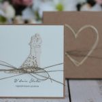 Rustykalna kartka ślubna z pudełkiem 19 - stylowa kartka na ślub