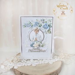Album komunijny pamiątka "BlueRoses" GOTOWY