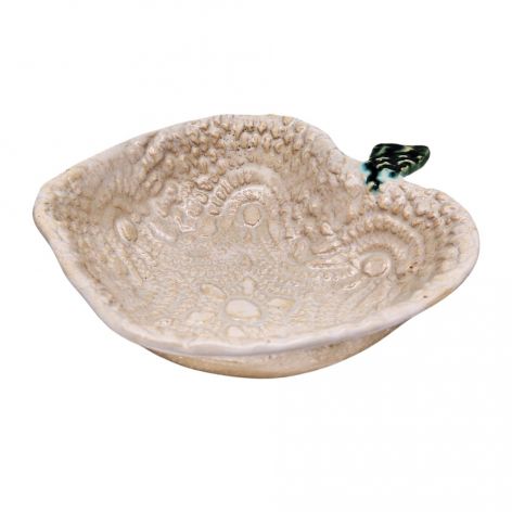 Miseczka Ceramiczna w Kształcie Jabłka – Ręcznie Robiona Ozdoba 