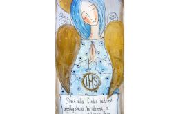 Deseczka z sentencją -Dziś dla ciebie radość...