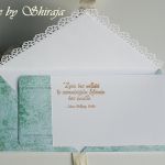 Kopertówka z okazji ślubu-  'lazurowe wybrzeże'' - 