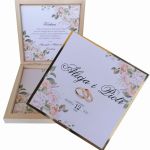 Kartka na Ślub Drewniane Pudełko-PPS14 - kartka na ślub