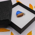 Frozen Heart, drewno i żywica epoksydowa - Może jako prezent?