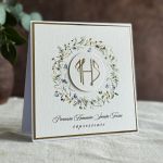 Ręcznie robione zaproszenia komunijne, 55E - Ręcznie robione zaproszenia komunijne