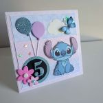 Kartka na urodziny Stitch 2 - Kartka na urodziny Stitch 2