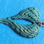 Naszyjnik z agatów z anielskimi skrzydłami - Naszyjnik z agatów z anielskimi skrzydłami