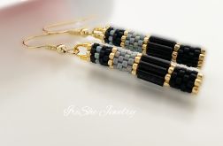 Kolczyki Włochy z koralików Miyuki Delica