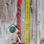 Zabawka dla psa, czerwone serce, Zabawka ze skóry naturalnej,  szarpak,  akcesoria dla psa 3 - 