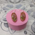 KOMPLET WISIOREK I KOLCZYKI Z ŻYWICY - ETERIA - KOMPLET WISIOREK I KOLCZYKI Z ŻYWICY - ETERIA