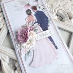 Ślubna kartka w pudełku 723 - 