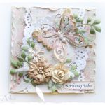 Kartka dla babci w pudełku - 