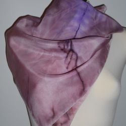 Apaszka Jedwabna Bakłażan