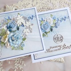 Komunijna kartka w pudełku 636