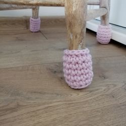 Podkładki pod krzesła ,osłonki 4szt,okrągłe
