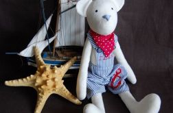 Spersonalizowany miś Marine - miś tilda