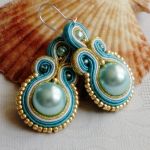 Turkusowe perełki w złocie - 