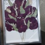 Obraz z kwiatów suszonych prezent MR handmade - Obraz