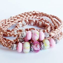 RINGÓWKA Satynowa Ozdobna Smycz dla psa 14