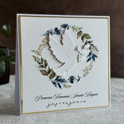 Ręcznie robione zaproszenia komunijne, 33A