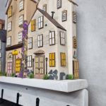 Wieszak - drewniane domki - na klucze i inne drobiazgi 14.0 - 