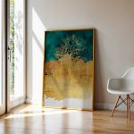 Zestaw plakatów -  abstrakcja 3x40x50 cm - wizualizacja