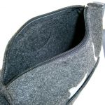 Small bag with grey cat - 