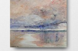 Pejzaż 44-akwarela formatu 20/20 cm