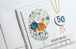 Oryginalna kartka z liczbą na urodziny