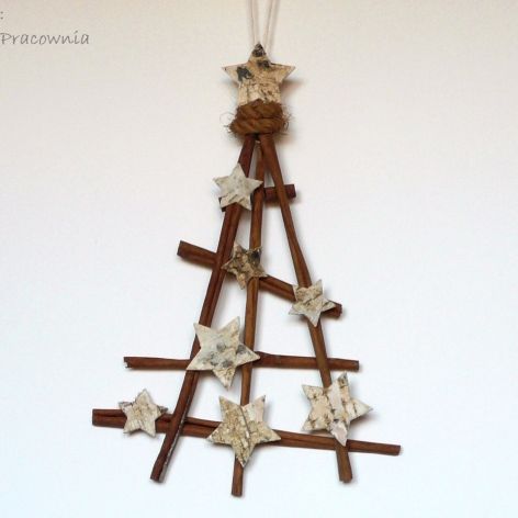 Cynamonowa choinka nr 1