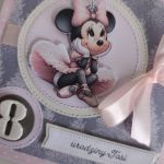 Kartka na urodziny z myszką Minnie - personalizacja - Kartka na urodziny z myszką Minnie - personalizacja