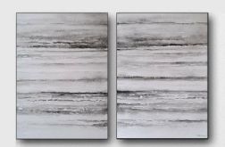 Abstrakcja-akwarela formatu 32/24 x2