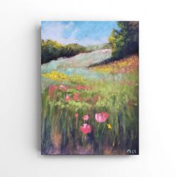 Łąka54 -praca formatu 24/18 cm 