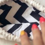 Bawełniany mini plecak miś z imieniem Nadia I - 