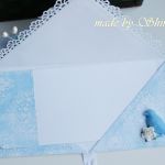 Pamiątka Chrztu św. - 'koronkowa serwetka' - 