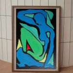 obraz olejny fowizm nagi taniec Matisse style - 