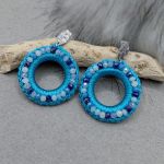 „FIONA” kolczyki szydełkowe - „FIONA” kolczyki szydełkowe