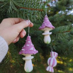 Ozdoby na choinkę, Zestaw ozdob świątecznych, Choinkowe zawieszki