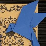 Obrazek origami ścienny do powieszenia  Ptaki - Zbliżenie2
