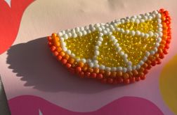 Broszka "Pomarańczka"