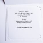 Romantyczna kartka ślubna z różami handmade - Personalizowana kartka ślubna z życzeniami