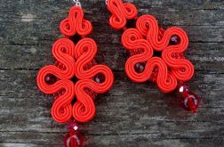 Kolczyki sutasz Laila red