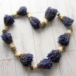 LAWENDA BUKIET MYDŁO I WORECZEK UPOMINEK - suszony bukiet