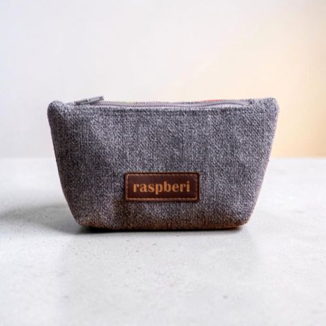 Szara kosmetyczka MINI I