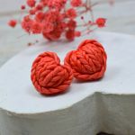 Kolczyki czerwone serca - kolczyki czerwone serca