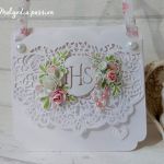 Kartka w kształcie torebki - komunia - 